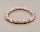 Champagne swirl wuje armband