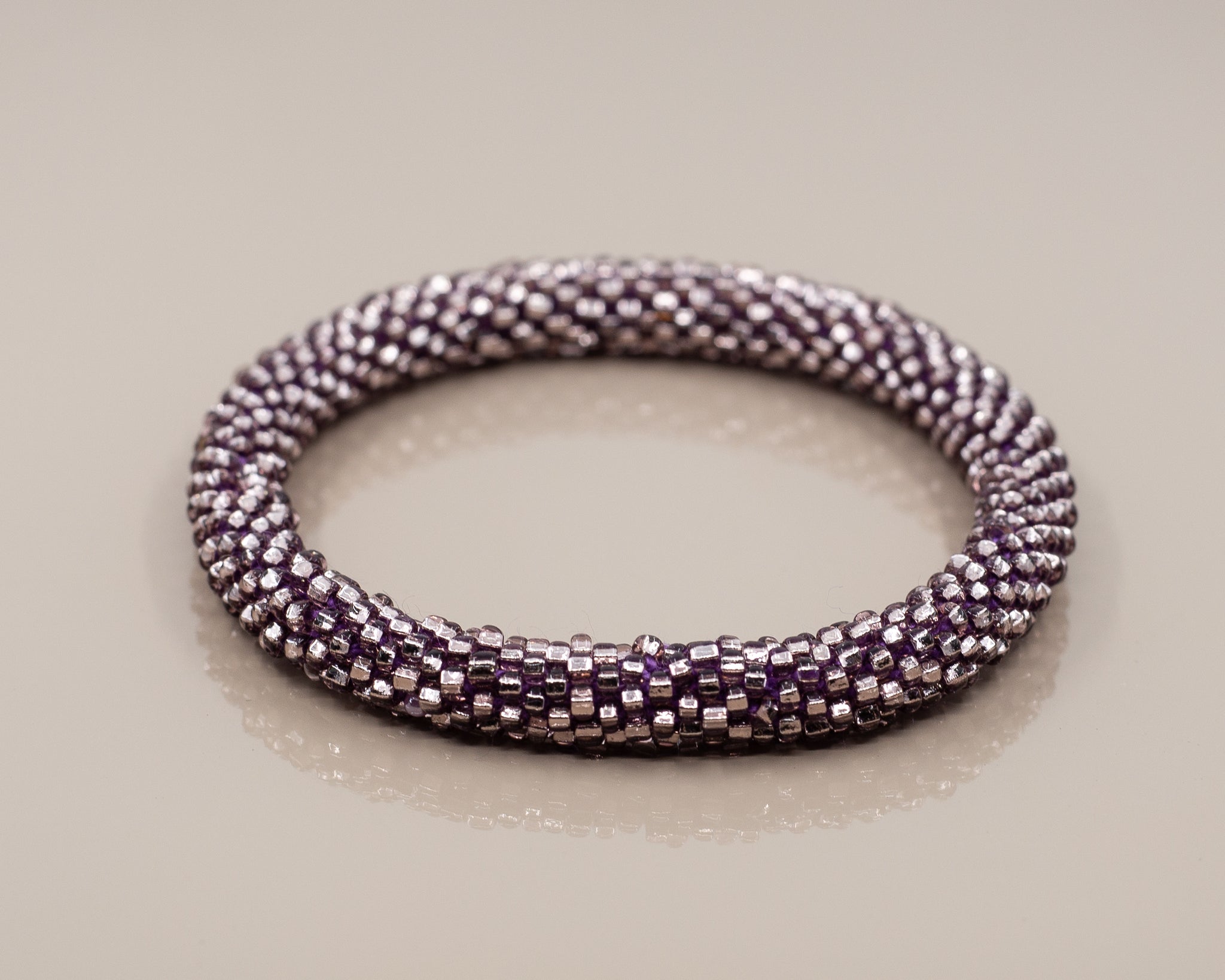 Chic plum wuje armband