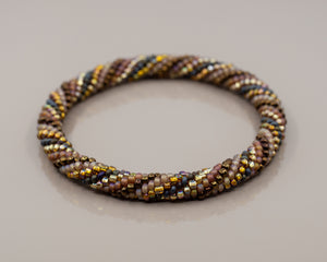 Espresso swirl wuje armband