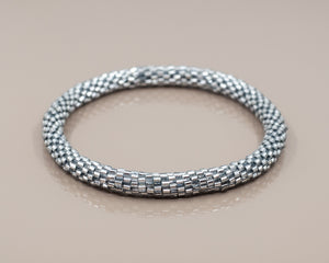 plain silver wuje armband