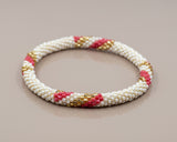 red twist wuje armband