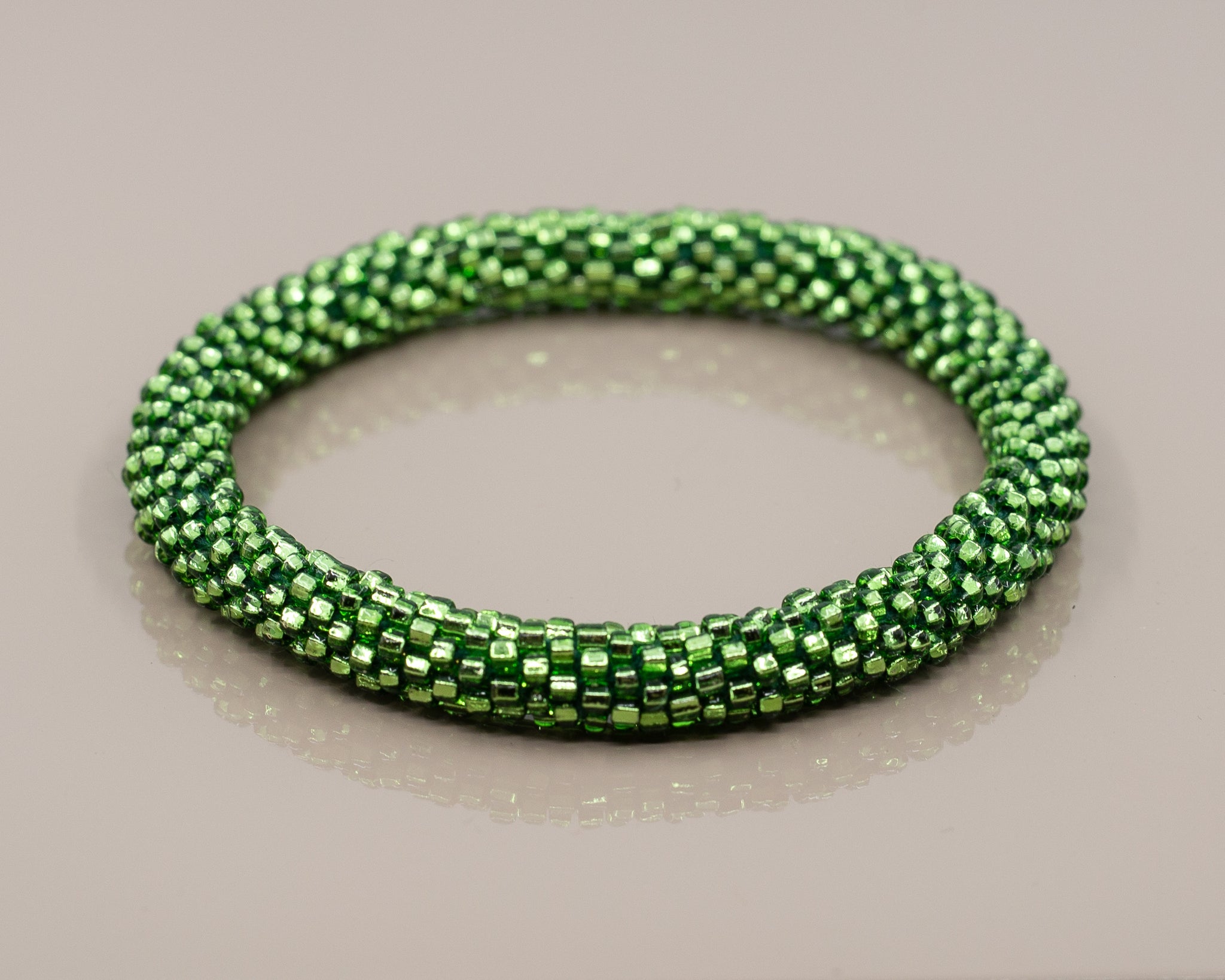 Sassy green wuje armband